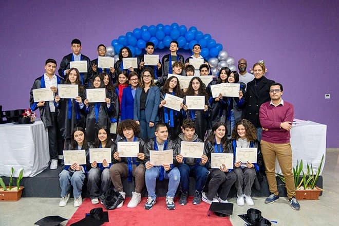 Remise de diplômes LFI