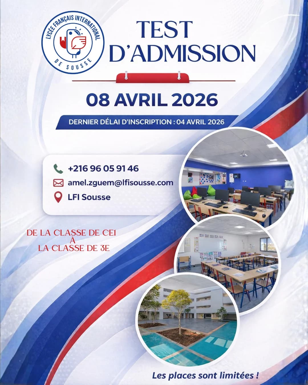 Test d'Admission Avril 2026