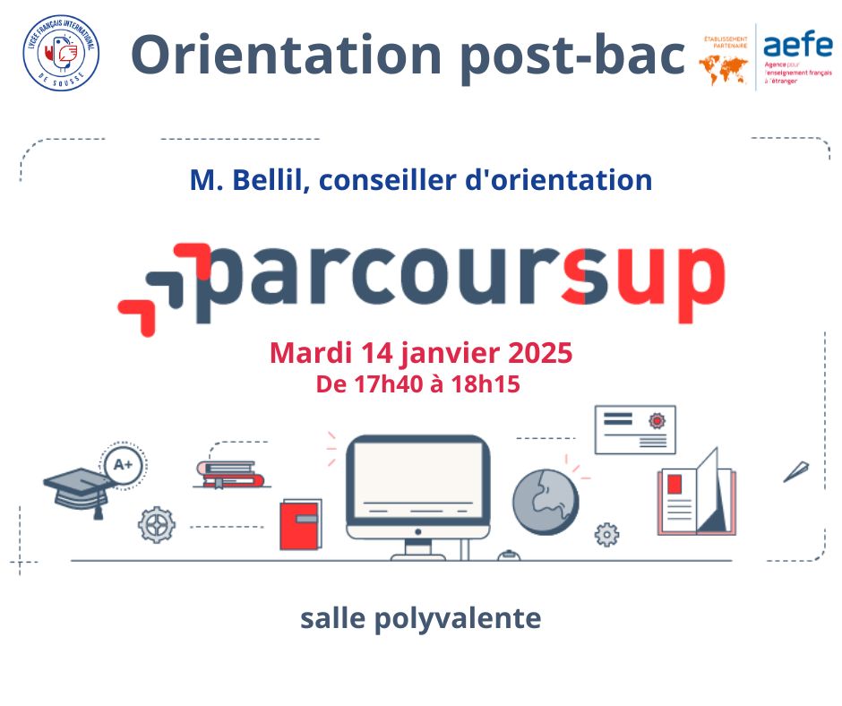 Présentation Parcoursup : Accompagnez votre enfant dans son orientation post-bac 