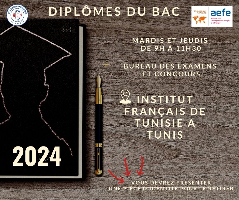  Retrait du diplôme baccalauréat 2024 
