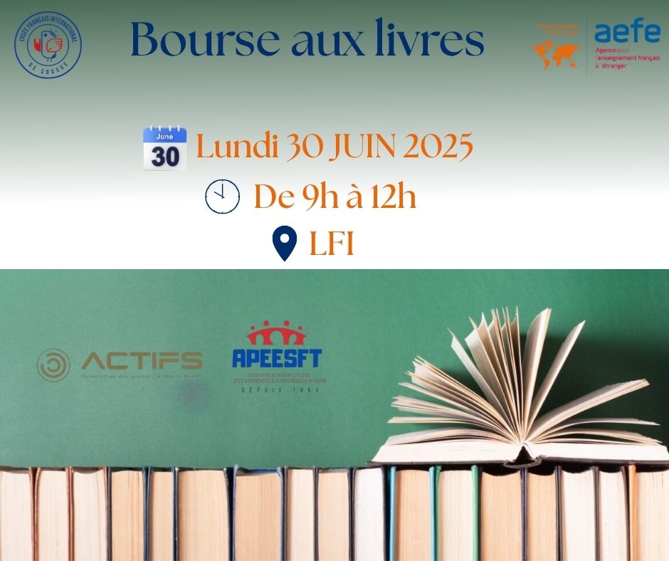 📚Bourse aux livres 30 Juin 2025📚 