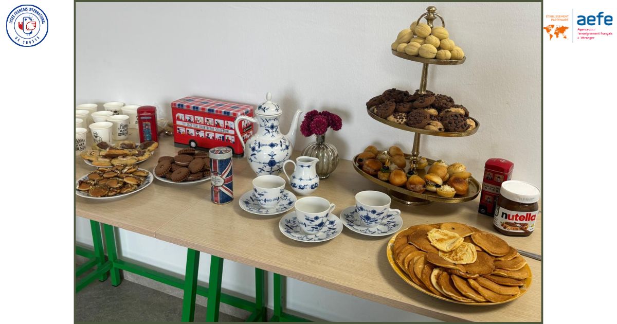 British tea party 🇬🇧☕ – A Spot of Tea and a Splash of Learning! 📖☕🇬🇧 