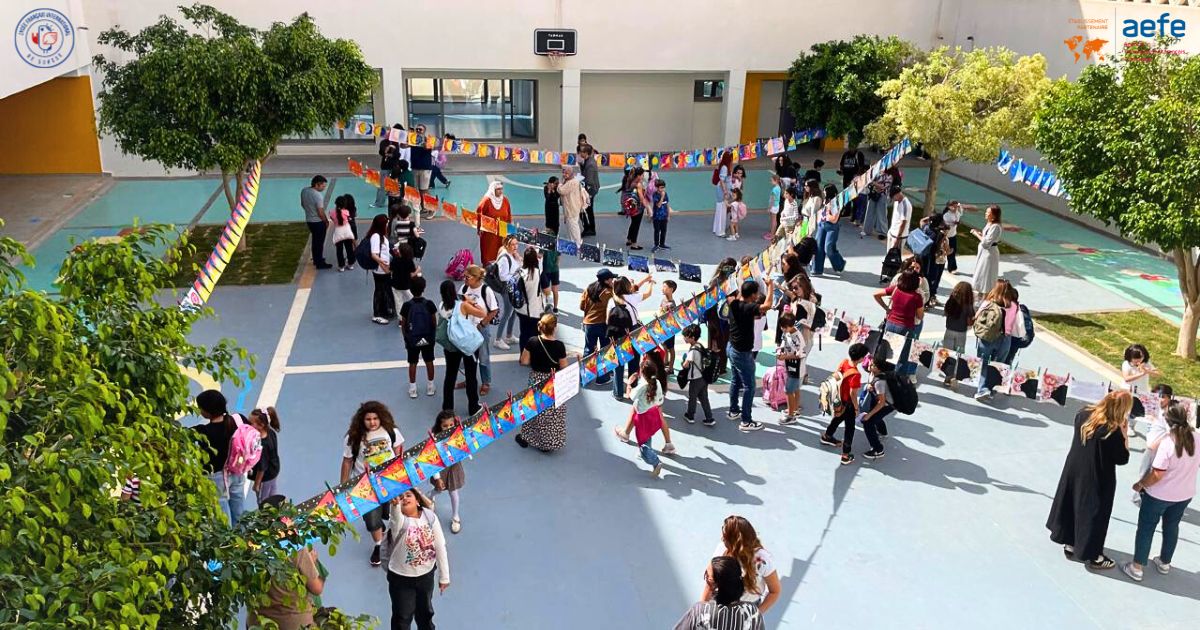 🎨La Grande Lessive au LFI ! 🌙☀️ 