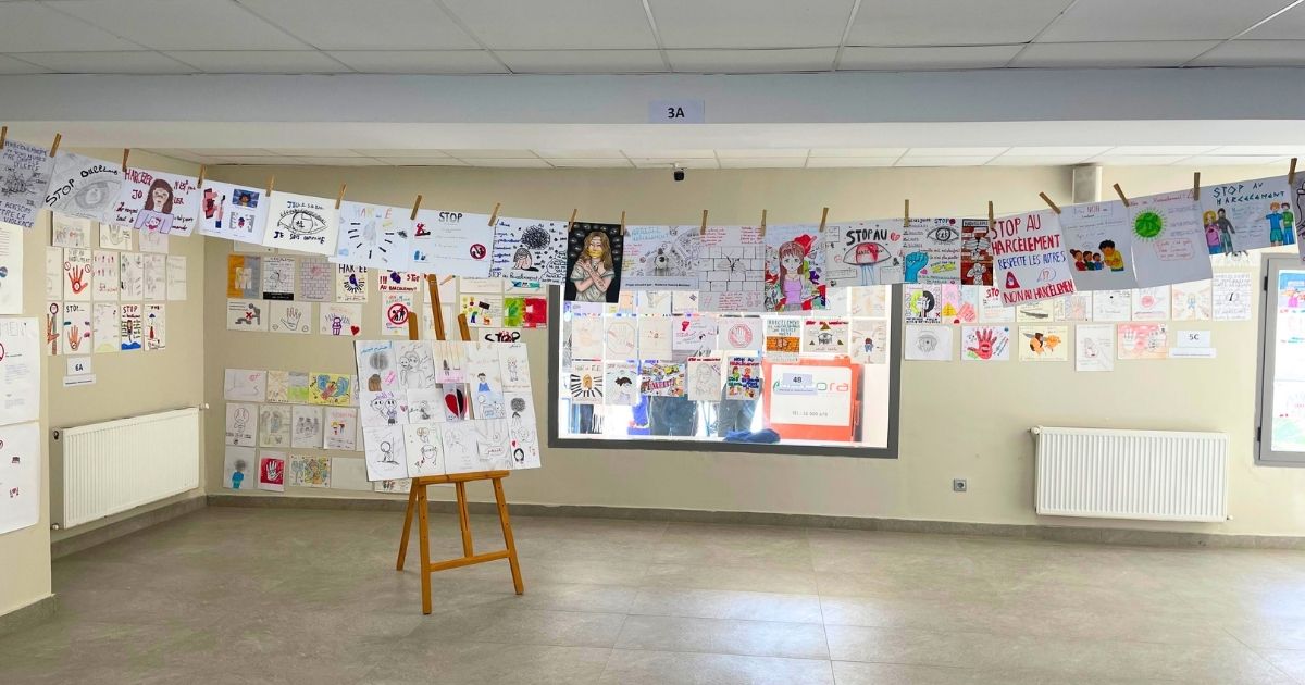 💙 L’art contre le harcèlement au collège💙 
